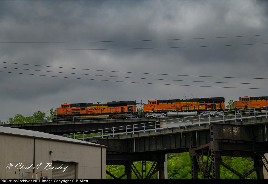 ORANGE TRIO ACROSS THE TOP